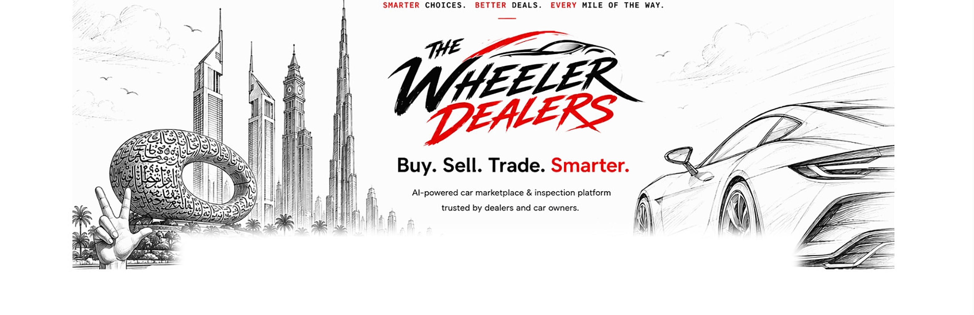 The Wheeler Dealers — Buy. Sell. Trade. Smarter. AI-powered car marketplace & inspection platform.